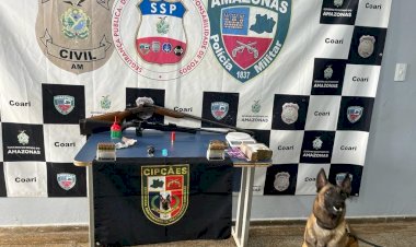 Base Fluvial Arpão: Em duas ocorrências distintas, oito pessoas são presas em Coari