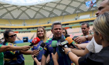 Governador em exercício Tadeu de Souza destaca oportunidades criadas pelo 44º JEAs e o papel do esporte na cidadania