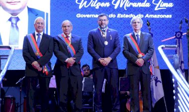 Governador Wilson Lima é agraciado com Ordem do Mérito Comercial do Amazonas e destaca incentivos ao setor