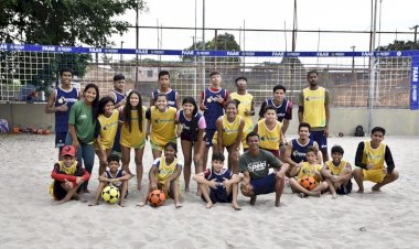 Atletas de base do futevôlei amazonense sonham em se profissionalizar no esporte