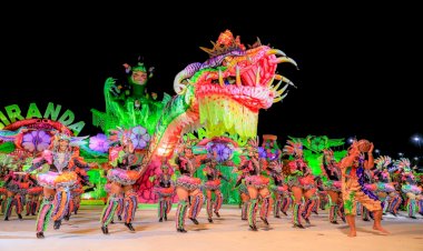 Flor Matizada exalta o folclore amazônico, abrindo passagem para o 25º Festival de Cirandas de Manacapuru