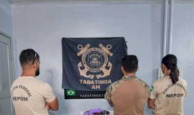 PF prende em flagrante três por tráfico de drogas no AM
