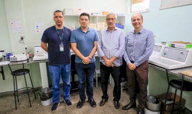 Equipamentos entregues pelo deputado Delegado Péricles à FCecon devem agilizar resultados de biópsia feitos na unidade