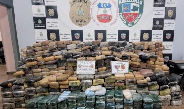 PMAM apreende mais de 21 toneladas de entorpecentes em 2023