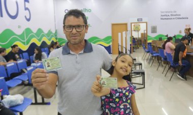 Governo do Amazonas faz força-tarefa para entrega de 2,5 mil Carteira de Identidade Nacional (CIN), em Parintins