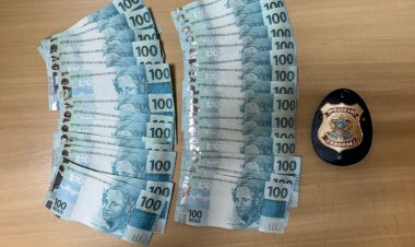 PF prende uma pessoa pelo crime de moeda falsa no Amazonas