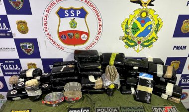 Base Arpão 1: Forças de Segurança apreendem mais de 70 kg de drogas em embarcação