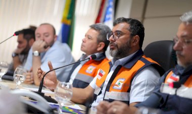 Governador Wilson Lima reúne secretários para alinhamento e antecipação de ações de enfrentamento do período de estiagem em 2024