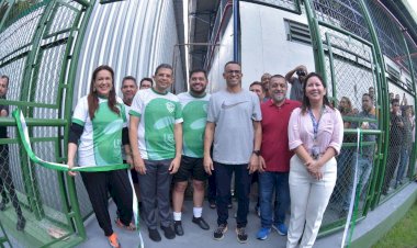 Arena UEA é inaugurada, por meio de emenda parlamentar do deputado João Luiz