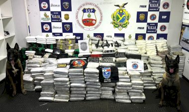 Base Arpão 1: Forças de Segurança prendem grupo com cerca de 1,7 tonelada de drogas, embarcações, 6 milhões de litros de petróleo e armas, em Coari