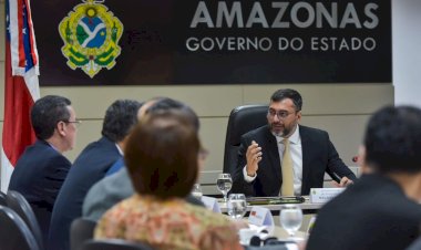 Governador Wilson Lima reúne com comitiva de embaixadores da Ásia e propõe ações de cooperação