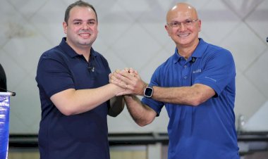Roberto Cidade anuncia Coronel Alfredo Menezes como pré-candidato a vice-prefeito de Manaus