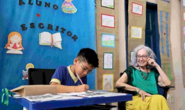 Escola estadual promove Semana Literária e roda de conversa com a escritora Leyla Leong