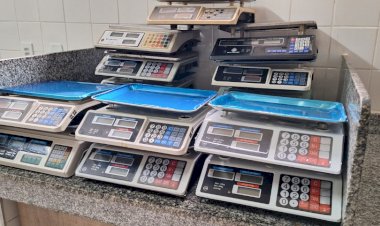 Ipem-AM apreende balanças comerciais irregulares em feiras de Manaus