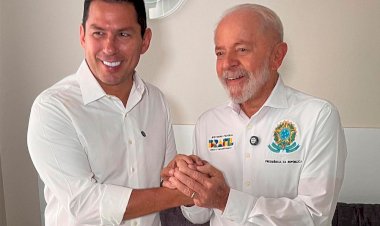 Marcelo recebe Lula em Manaus e já trabalha projetos com o presidente