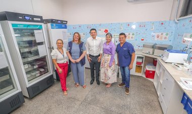 Delegado Péricles prestigia entrega da Agência Transfusional do Hospital João Lúcio