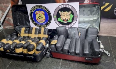 PF prende quatro pessoas por tráfico de drogas no aeroporto de Manaus