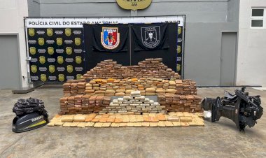 Apreensão de drogas no Amazonas é recorde neste ano, o maior volume desde 2015