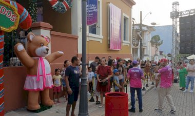 ‘O Mundo Encantado do Natal’ atrai dezenas de milhares de visitantes em Manaus com programação diversificada