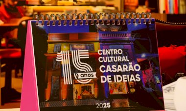 Casarão de Ideias retorna às atividades, nesta quarta-feira (08/01), e apresenta marca comemorativa de 15 anos