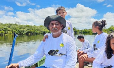 Moradores da RDS Igapó-Açu celebram aumento da população de quelônios com projeto de conservação Há 3 horas