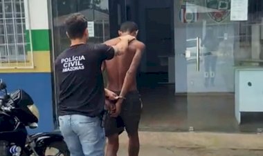Em Juruá, PC-AM prende homem investigado por 20 furtos e invasões a domicílio