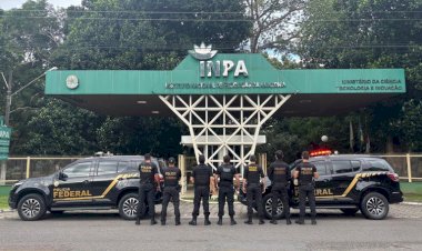 PF investiga incêndio criminoso na área de mata do Instituto Nacional de Pesquisas da Amazônia
