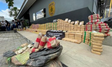 Ação da PC-AM em 2024 resultou na apreensão de 19,2 toneladas de drogas, estimadas em R$ 736 milhões