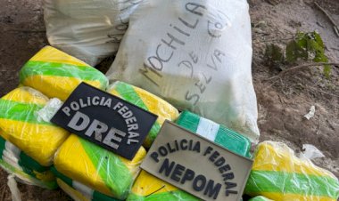 PF apreende 100kg de drogas em pista clandestina no Amazonas