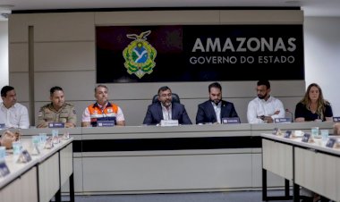 Governador Wilson Lima apresenta ações para enfrentamento à estiagem e faz balanço da Operação Cheia 2025