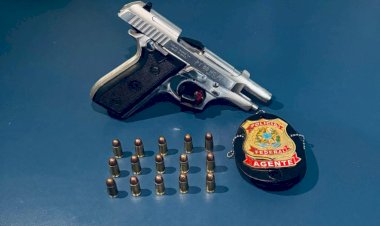 PF prende homem por porte ilegal de arma de fogo em Tabatinga