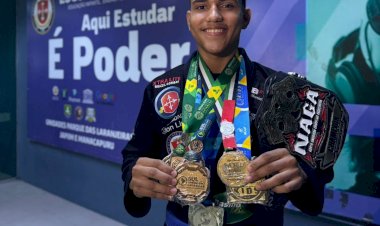 Estudante de Manaus embarca para representar o Brasil em campeonato europeu de Jiu-Jitsu