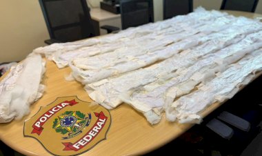 PF prende duas pessoas e apreende cocaína líquida que seria destinada ao exterior