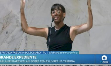 Deputada do PL faz blackface na Alesp para criticar Erika Hilton