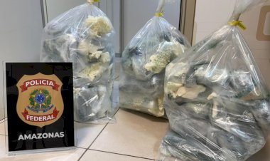 PF prende passageira em flagrante por tráfico de drogas no Aeroporto de Manaus