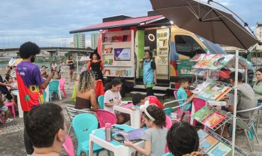 Programa Mania de Ler leva literatura e diversão para crianças no Parque Rio Negro