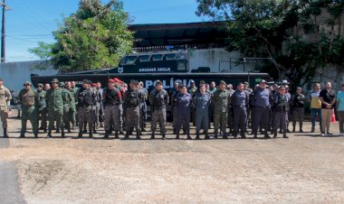 Forças de Segurança do Amazonas enviam mais de 100 policiais para reforçar policiamento no interior do estado
