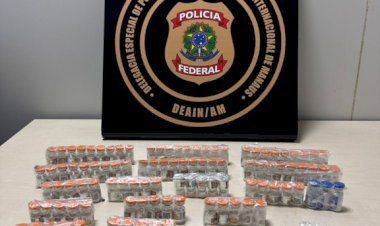 PF prende dois suspeitos por transporte irregular de substâncias farmacológicas