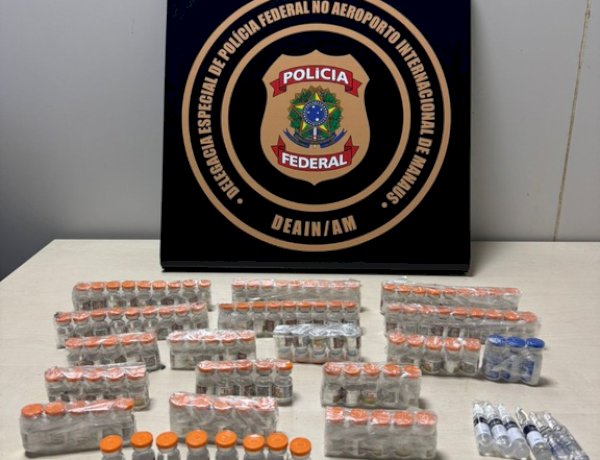 PF prende dois suspeitos por transporte irregular de substâncias farmacológicas