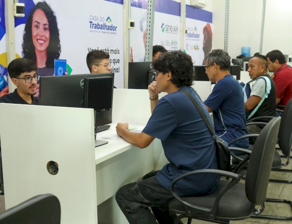 Sine Amazonas divulga 279 vagas de emprego para esta segunda-feira