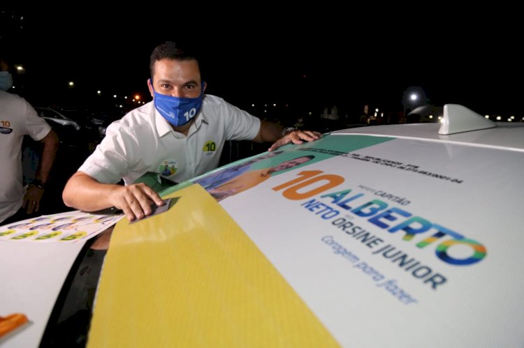 Capitão Alberto Neto inicia campanha para Prefeitura nos primeiros segundos de domingo