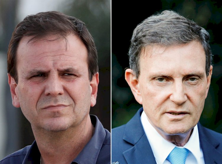 Paes e Crivella vão em busca de 3,3 milhões de eleitores no Rio