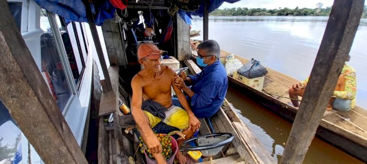 Boletim epidemiológico: interior do Amazonas não registra nenhuma morte por Covid-19 nas últimas 24 horas