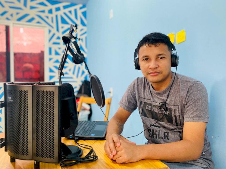 Estudante da Faculdade Martha Falcão vence premiação do Spotify com podcast sobre o cotidiano da Amazônia