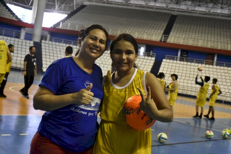 ‘A oportunidade que a minha filha tanto esperava’, diz mãe de atleta do Pelc