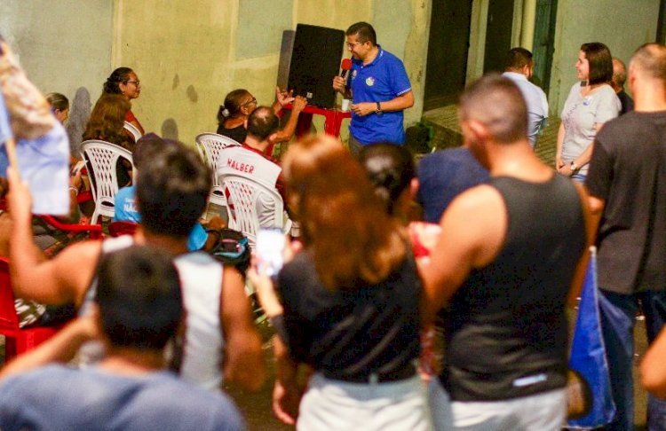 João Luiz realiza caminhadas, reuniões políticas e carreata por Manaus