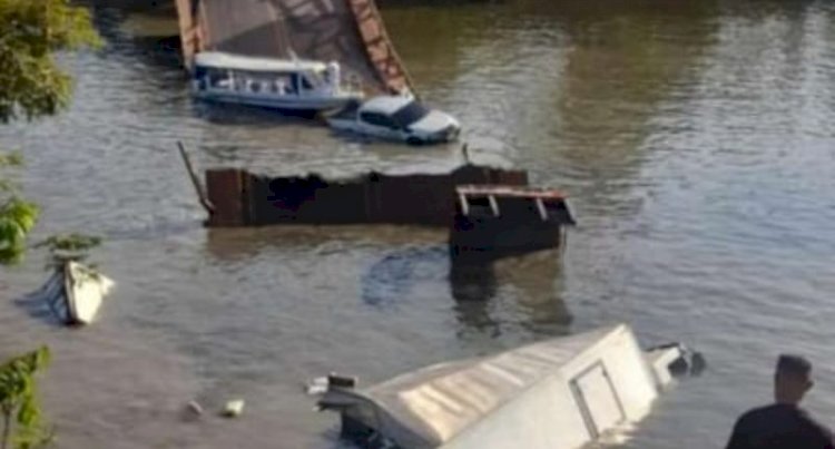 Ponte desaba na BR-319 e deixa feridos nesta quarta-feira (28/09), no Careiro Castanho