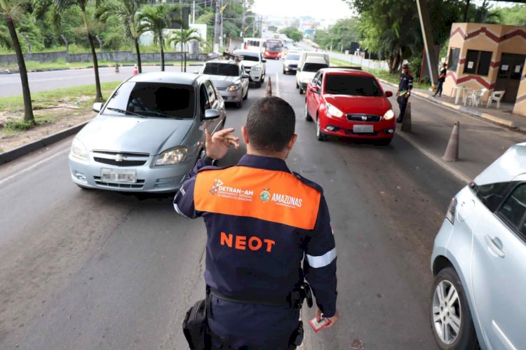 Detran-AM reforça fiscalizações da lei seca durante eleição de 2022