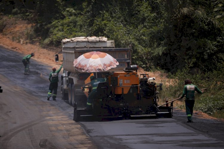 Com 60% pavimentado, ramal de Rio Preto da Eva vai facilitar escoamento da produção agrícola