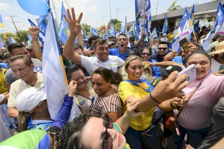 Wilson encerra campanha em Manaus e ressalta prioridade na área social e geração de empregos